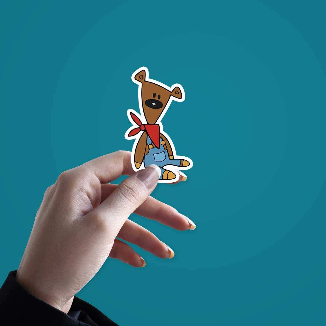 Teddy Sticker