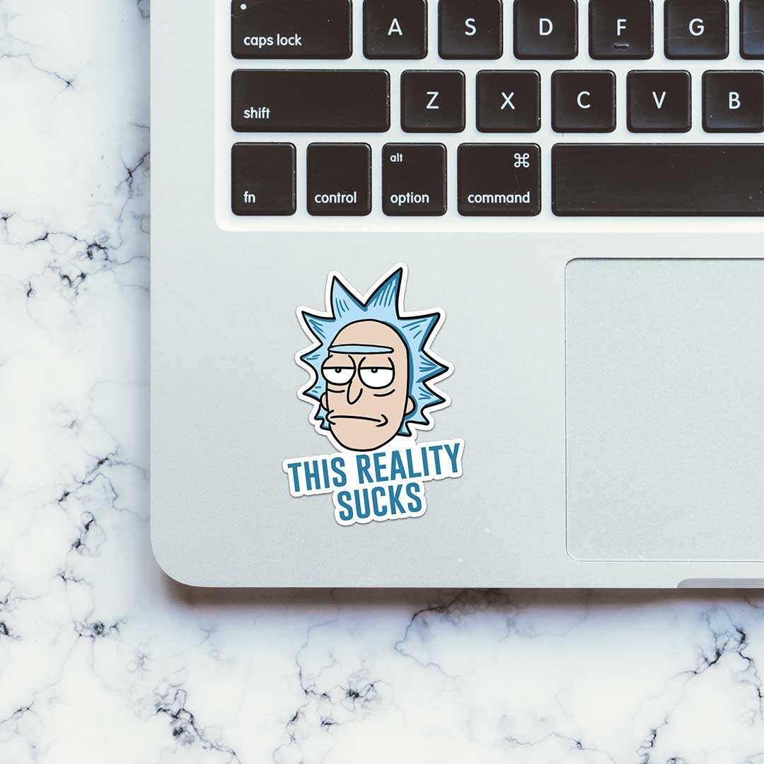 This Reality Sucks Sticker