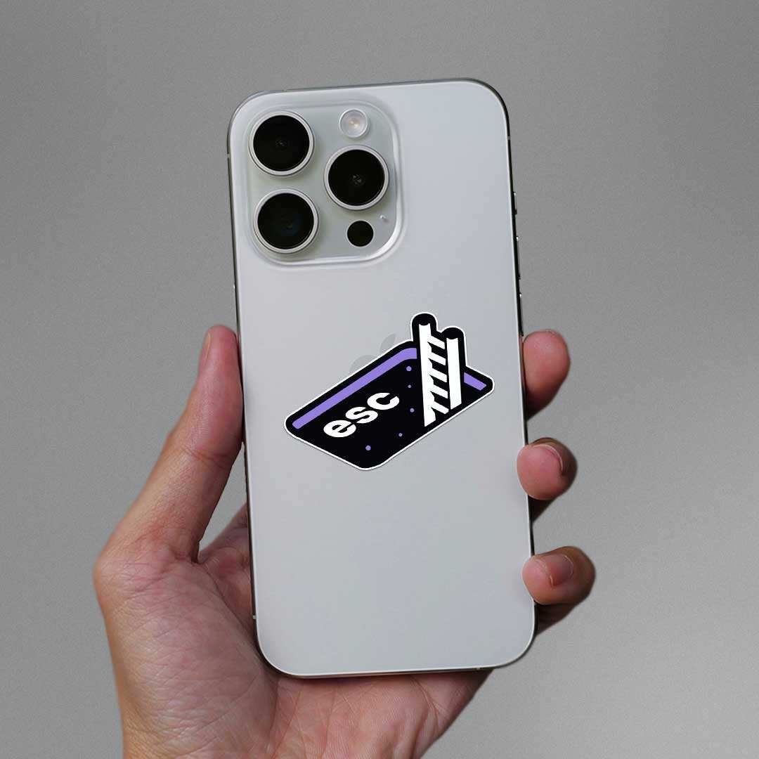 Esc Sticker