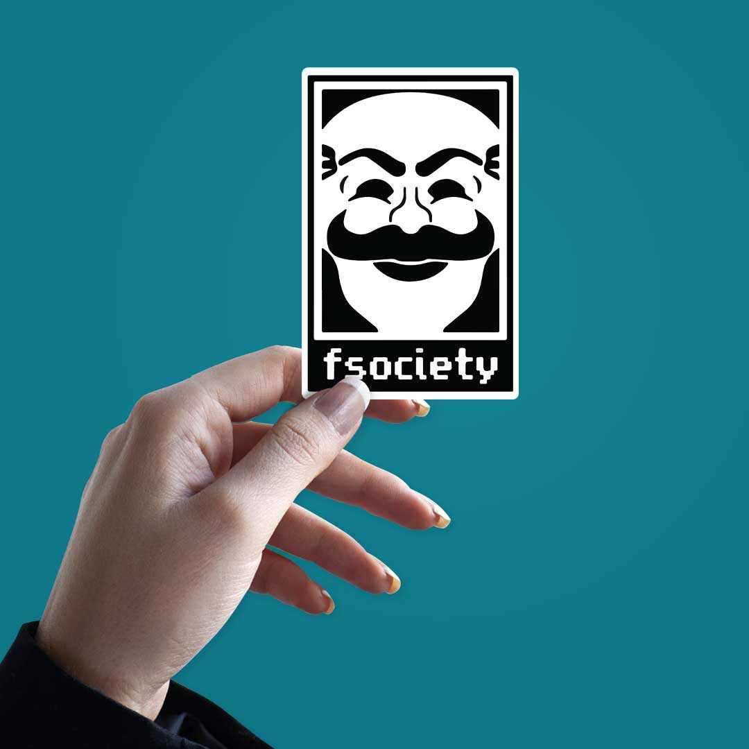fsociety Sticker | STICK IT UP