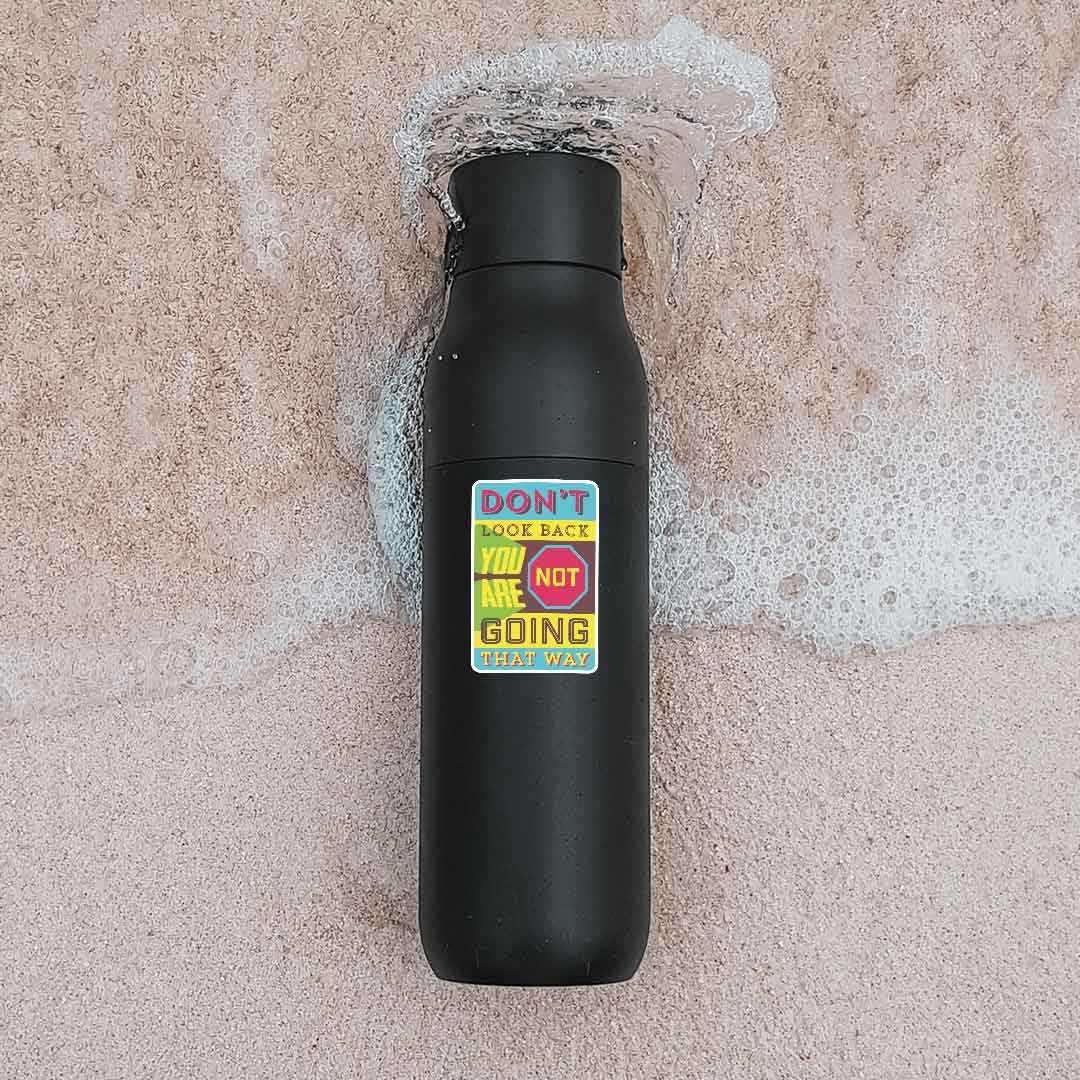 Don't Look Back Sticker | STICK IT UP