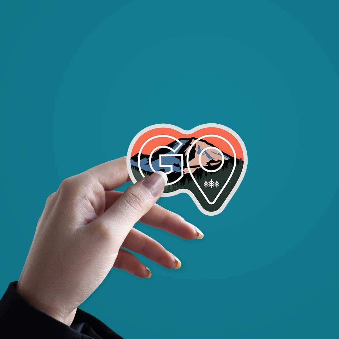 Go Adventure  Sticker