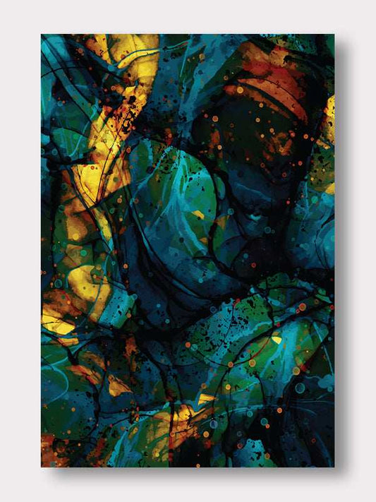 Flow Of Ink Canvas Art